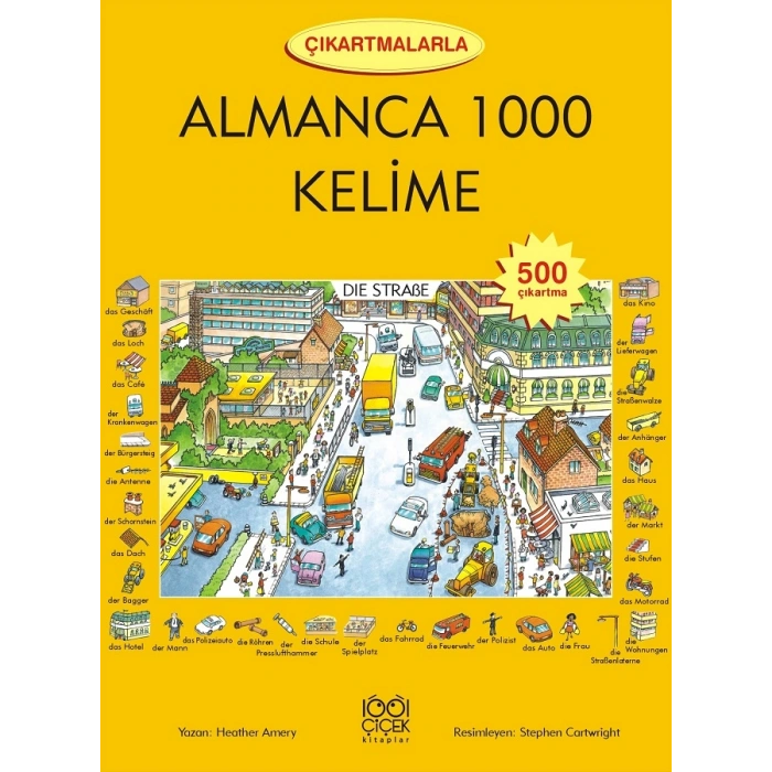 Çıkartmalarla Almanca 1000 Kelime