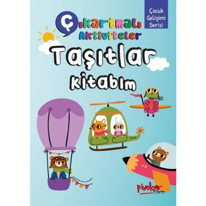 Çıkartmalı Aktiviteler Taşıtlar Kitabım