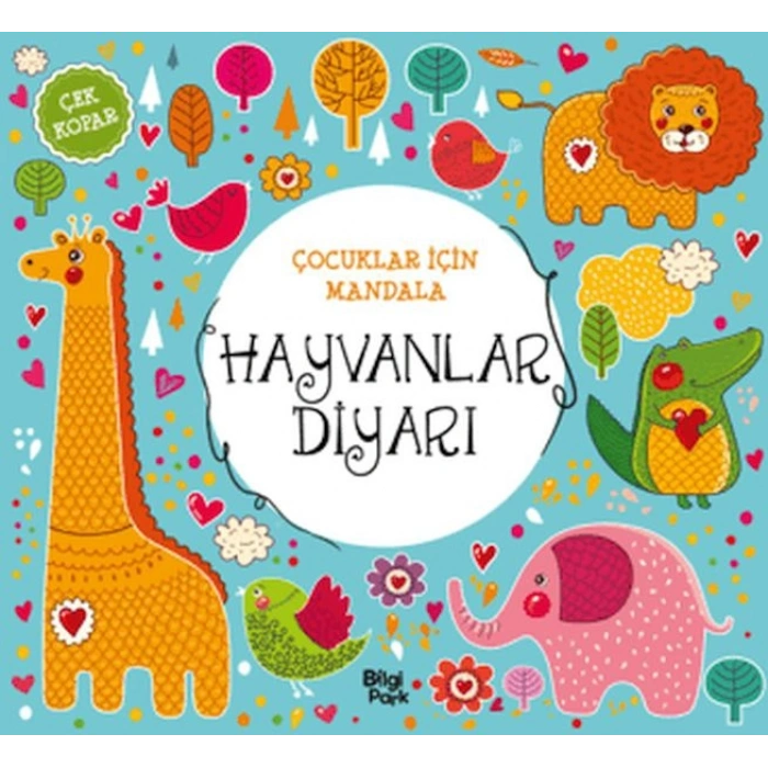 Çocuklar İçin Mandala - Hayvanlar Diyarı