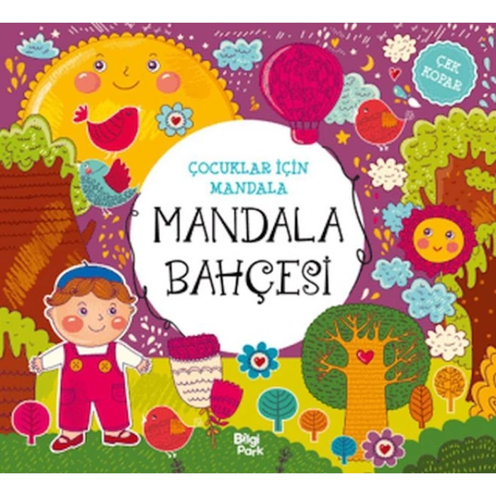 Çocuklar İçin Mandala - Mandala Bahçesi