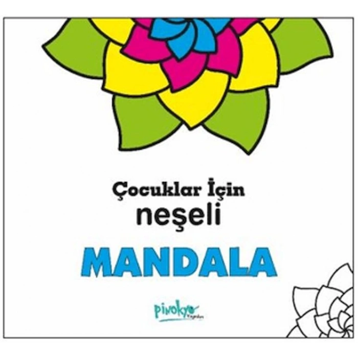 Çocuklar İçin Neşeli Mandala