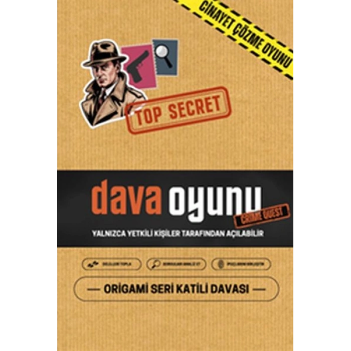 Dava Oyunu - Origami Seri Katili Davası