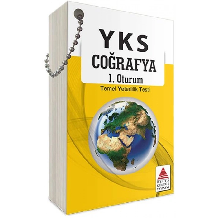 Delta Kültür YKS 1. Oturum Coğrafya Kartları (TYT)