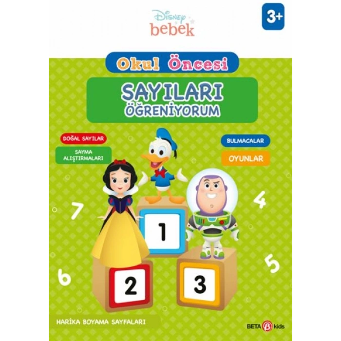 Disney Eğitsel Okul Öncesi Sayıları Öğreniyorum