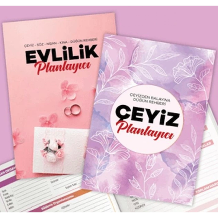 Düğün Planlama Seti - Çeyizden Düğüne