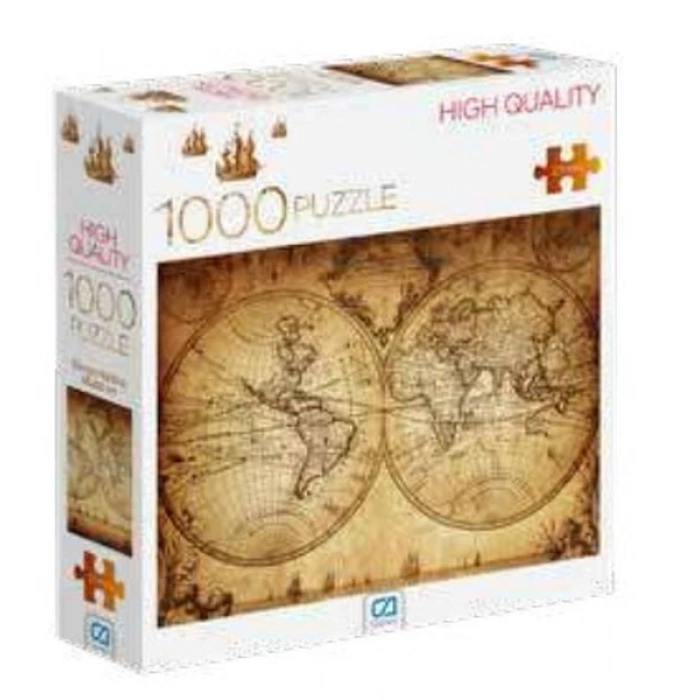 Dünya Haritası Puzzle 1000