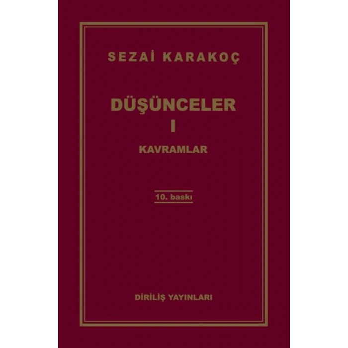 Düşünceler 1 - Kavramlar