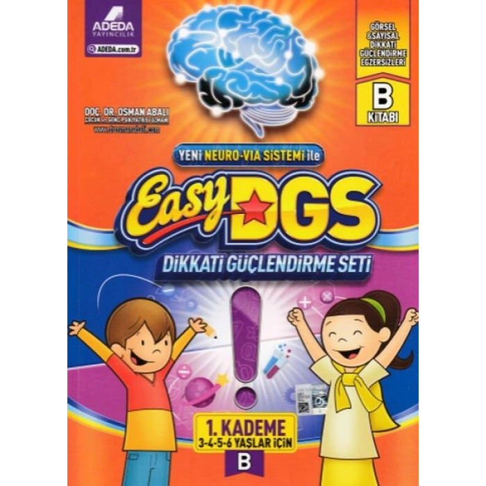 EASY Dikkati Güçlendirme Seti 3-6 yaş B Kitapçığı