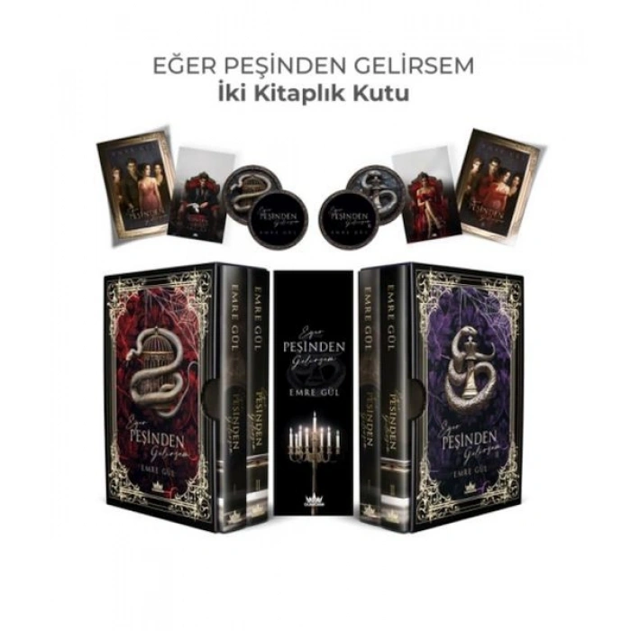Eğer Peşinden Gelirsem Serisi - İki Kitaplık Kutu (Ciltli)