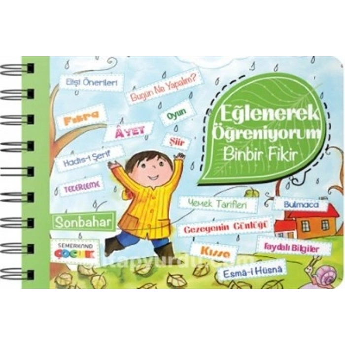 Eğlenerek Öğreniyorum / Binbir Fikir - Sonbahar