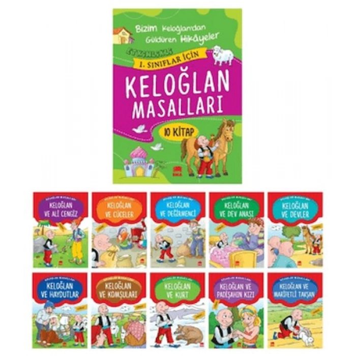 Etkinlikli Keloğlan Masalları (10 Kitap)