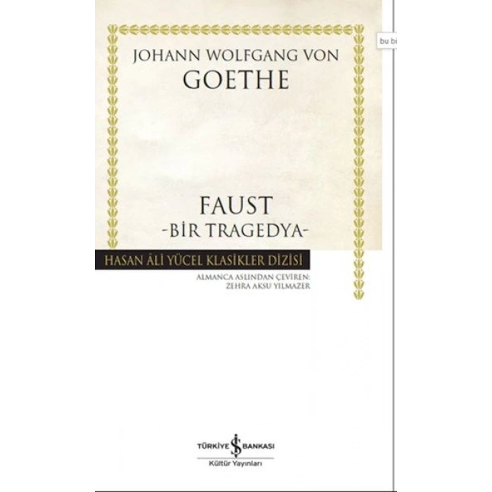 Faust-Bir Tragedya - Hasan Ali Yücel Klasikleri -Ciltli