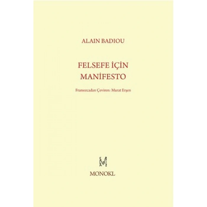 Felsefe İçin Manifesto