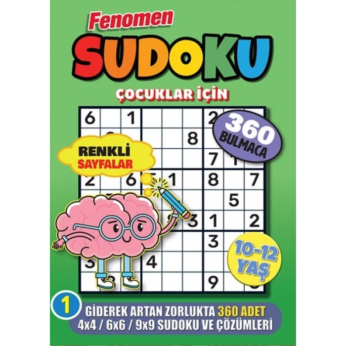 Fenomen Çocuklar İçin Sudoku 10-12 Yaş