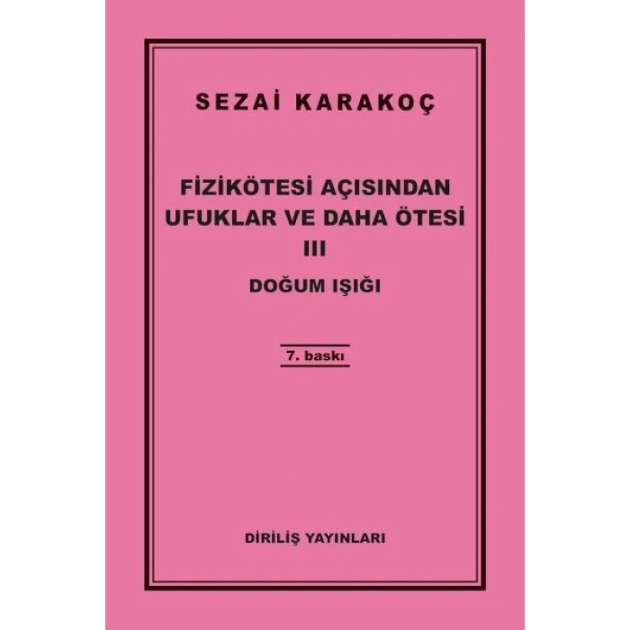 Fizikötesi Açısından Ufuklar ve Daha Ötesi 3