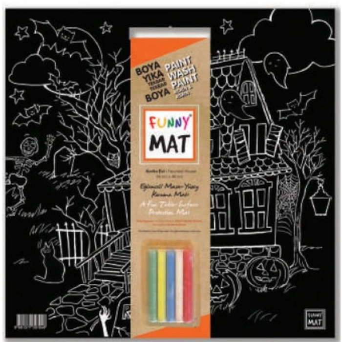 Funny Mat - Korku Evi 40x40cm