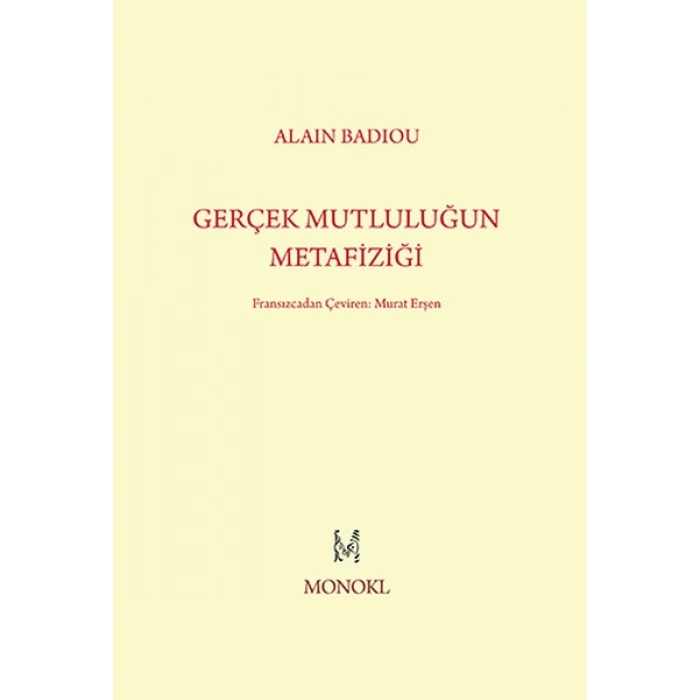 Gerçek Mutluluğun Metafiziği