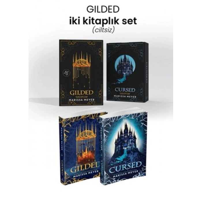 Gilded Serisi - İki Kitaplık Set