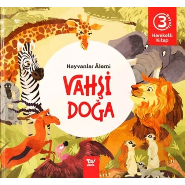 Hareketli Kitap 3d Hayvanlar Alemi Vahşi Doğa