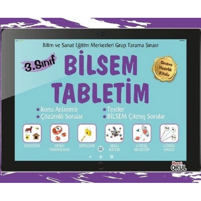 Hayat Okul 3. Sınıf Bilsem Tabletim (Yeni)