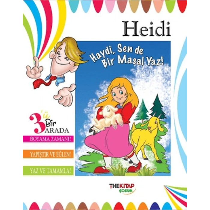 Heidi (Üçü Bir Arada Etkinlik Kitabı)