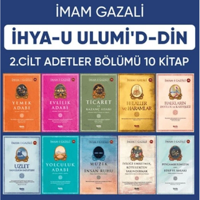 İhyau Ulumiddin 2. Cilt (Adetler Bölümü 10 Kitap)