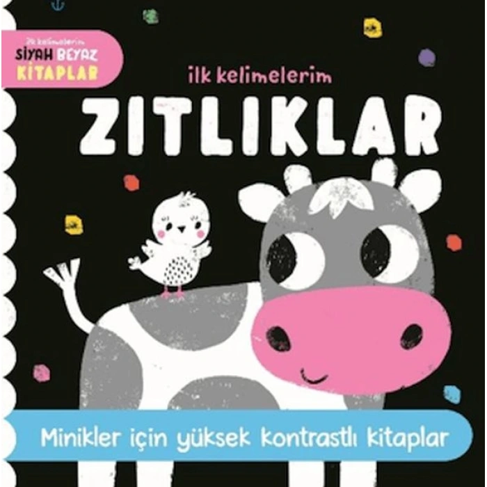 İlk Kelimelerim Siyah Beyaz Kitaplar Zıtlıklar