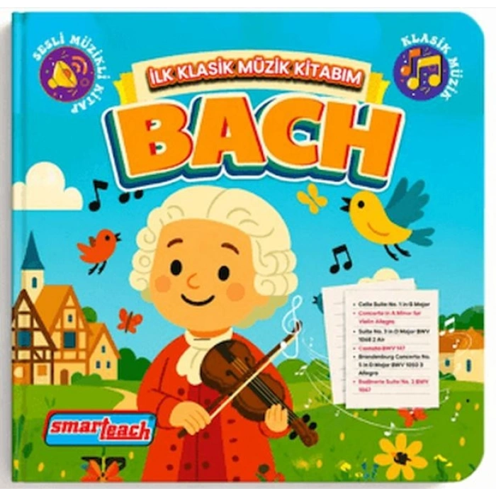 İlk Klasik Müzik Kitabım Bach - Sesli Kitap