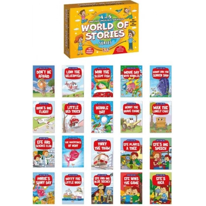 İngilizce Hikayeler 4 ve 5. Sınıf (20 Kitap)