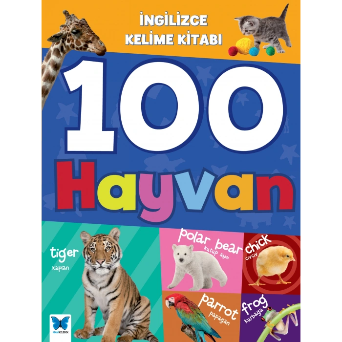 İngilizce Kelime Kitabı- 100 Hayvan