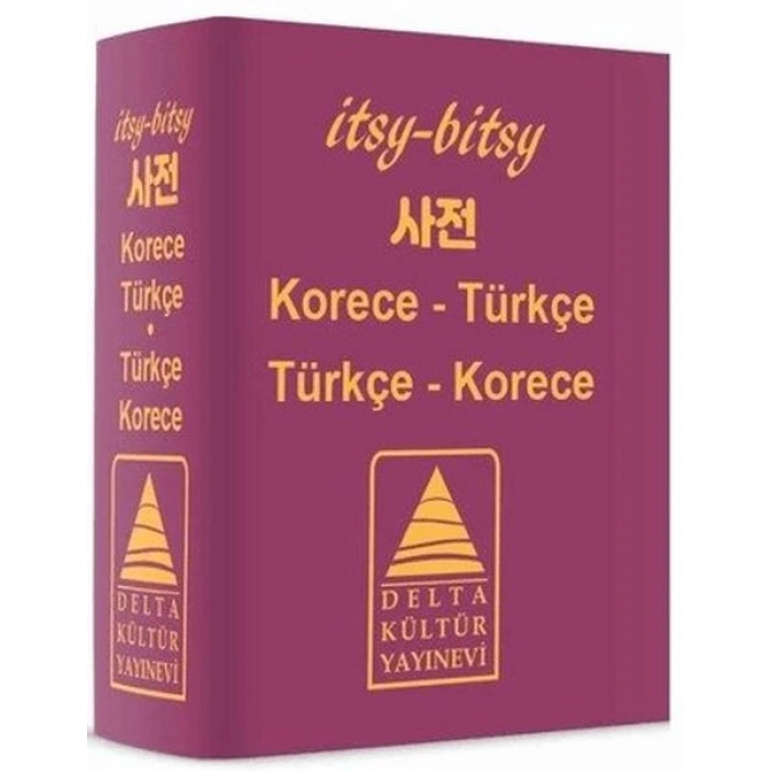 Itsy Bitsy Korece-Türkçe, Türkçe-Korece Mini Sözlük