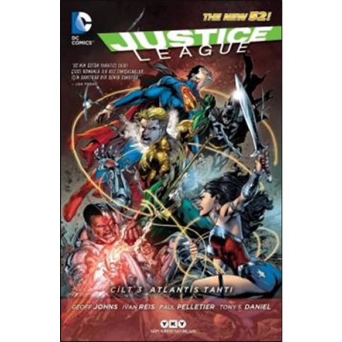 Justice League Cilt 3 - Atlantis Tahtı