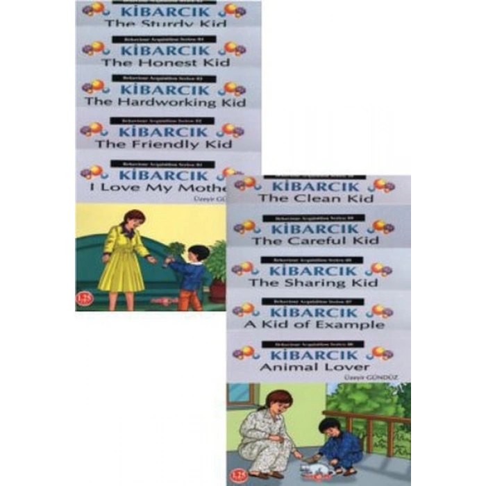 Kibarcık Davranış Kazandırma Dizisi (10 Kitap) - İngilizce