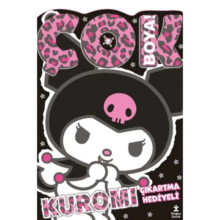 Kuromi - Çok Boya! Çıkartmalı Dev Boyama Kitabı