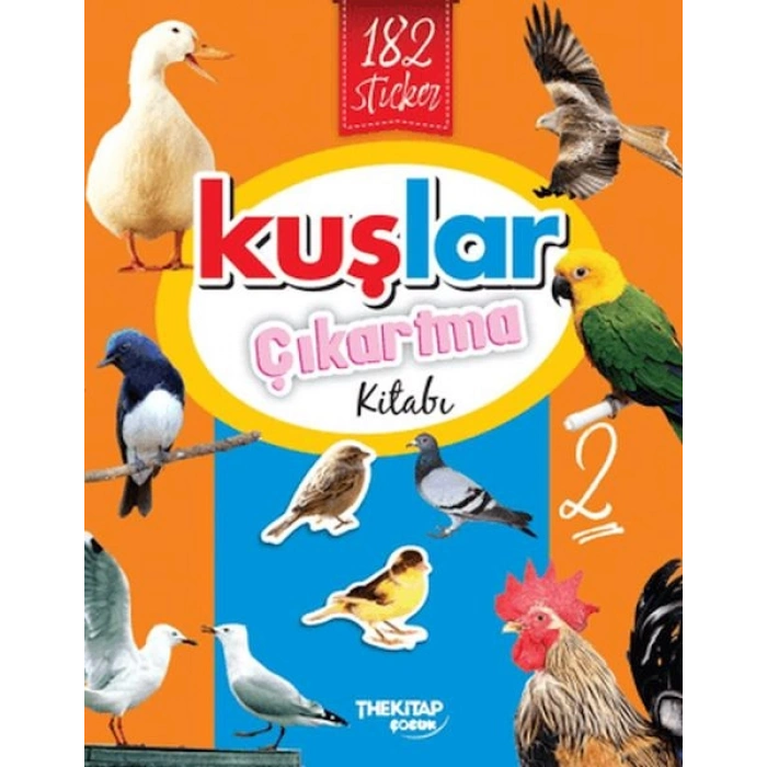 Kuşlar Çıkartma Kitabı - 2