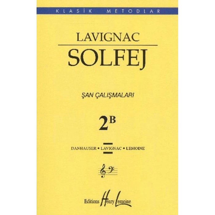 Lavignac Solfej 2B Şan Çalışmaları