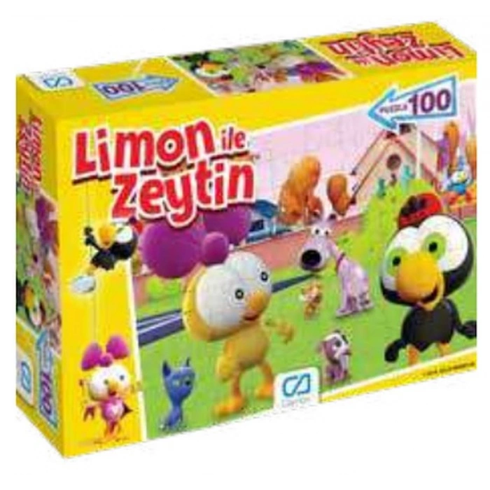 Limon İle Zeytin Puzzle 100