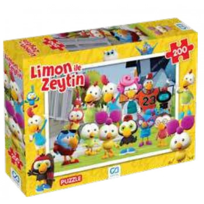 Limon İle Zeytin Puzzle 200