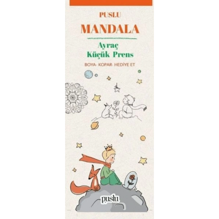 Mandala Ayraç - Küçük Prens
