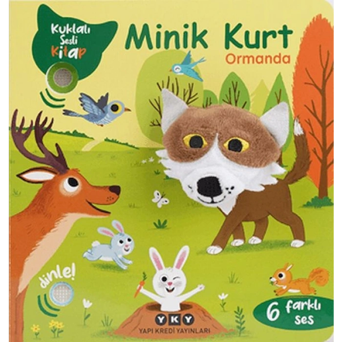 Minik Kurt Ormanda (Kuklalı Sesli Kitap)