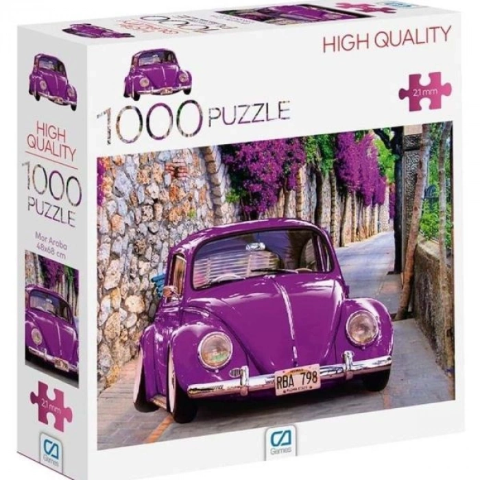 Mor Araba Puzzle 1000