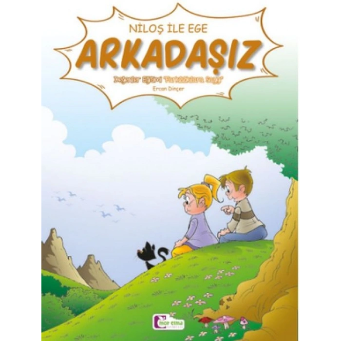 Niloş İle Ege - Arkadaşız 35*50 Kuşe Kağıt -Renkli Hikaye