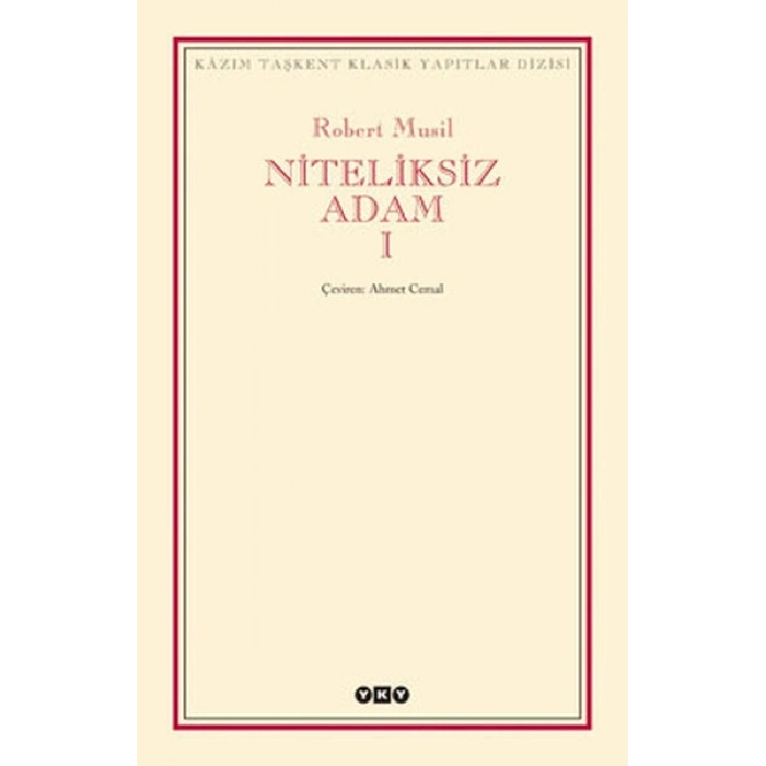 Niteliksiz Adam 1 - Modern Klasikler