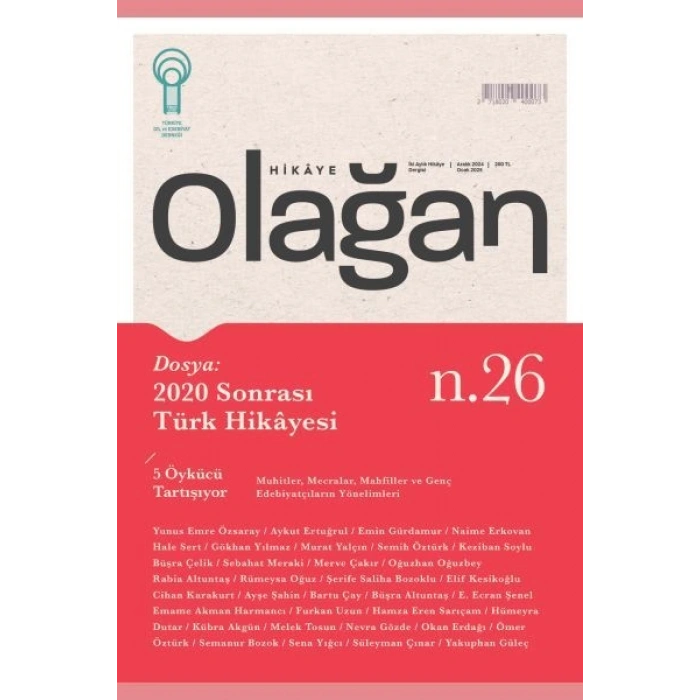 Olağan Hikaye (26. Sayı)