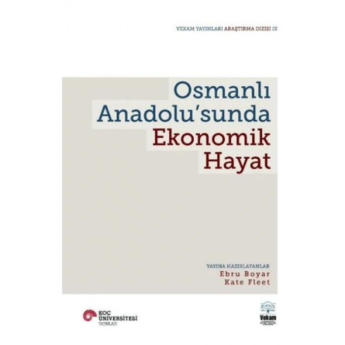 Osmanlı Anadolu’Sunda Ekonomik Hayat