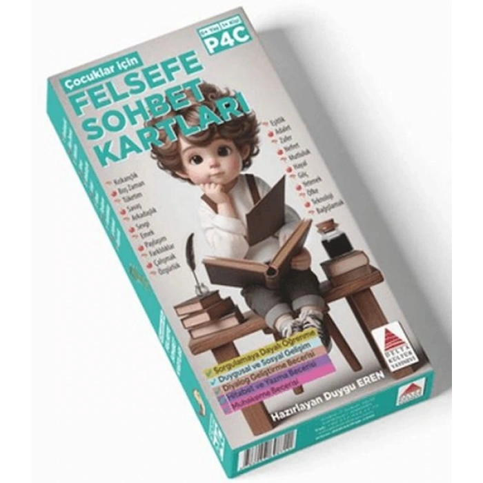 (P4C) Çocuklar için Felsefe Sohbet Kartları