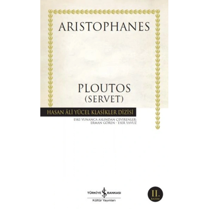 Ploutos (Servet) - Hasan Ali Yücel Klasikleri