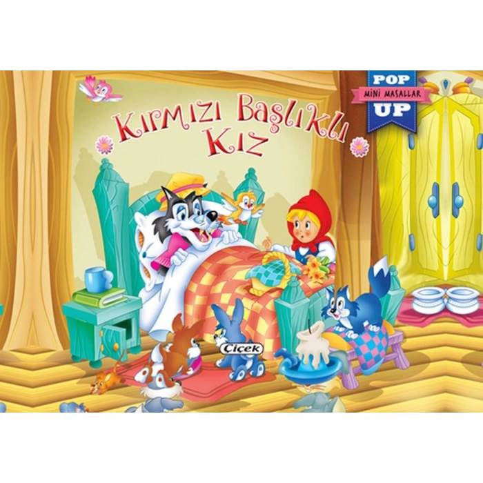 Pop-Up Mini Masallar-Kırmızı Başlıklı Kız