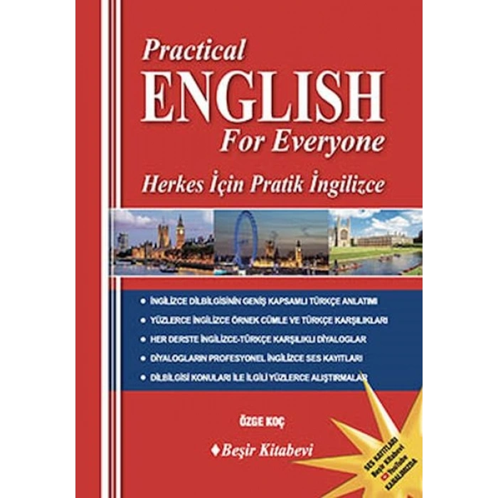 Practical English For Everyone Herkes İçin Pratik İngilizce BÜYÜK BOY (20 X 28 CM)