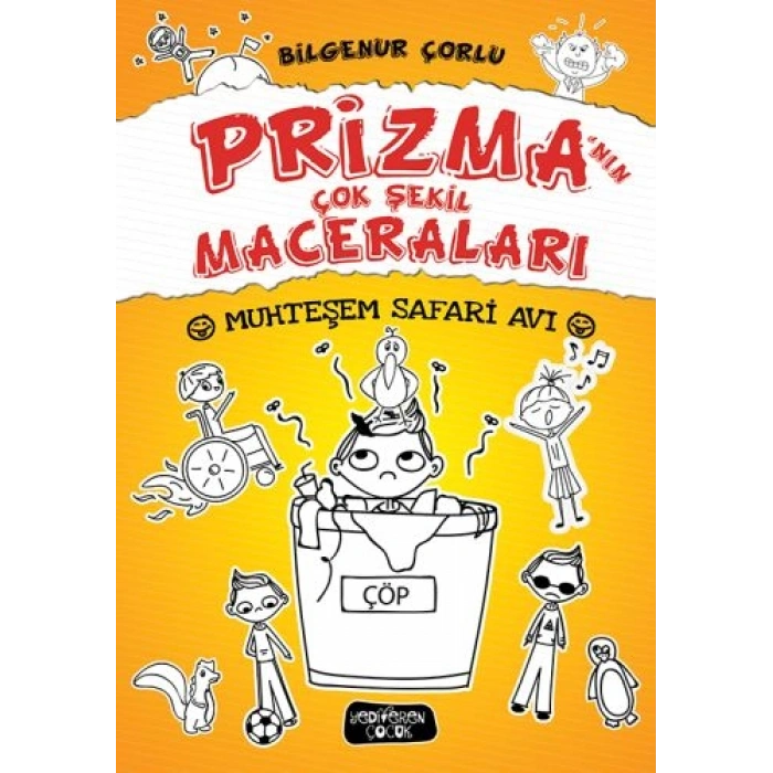 Prizmanın Çok Şekil Maceraları 1 - Muhteşem Safari Avı (Ciltli)